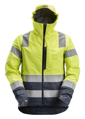 High-Vis Vanntett skalljakke, Klasse 3