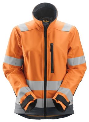High-Vis Softshelljakke for dame, Klasse 2/3