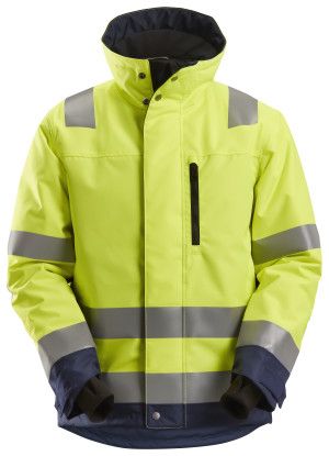 High-Vis 37.5® Vinterjakke, Klasse 3, FARGE: 6695 - High Visibility Yellow\Navy, STØRRELSE: STR: XS REGULAR