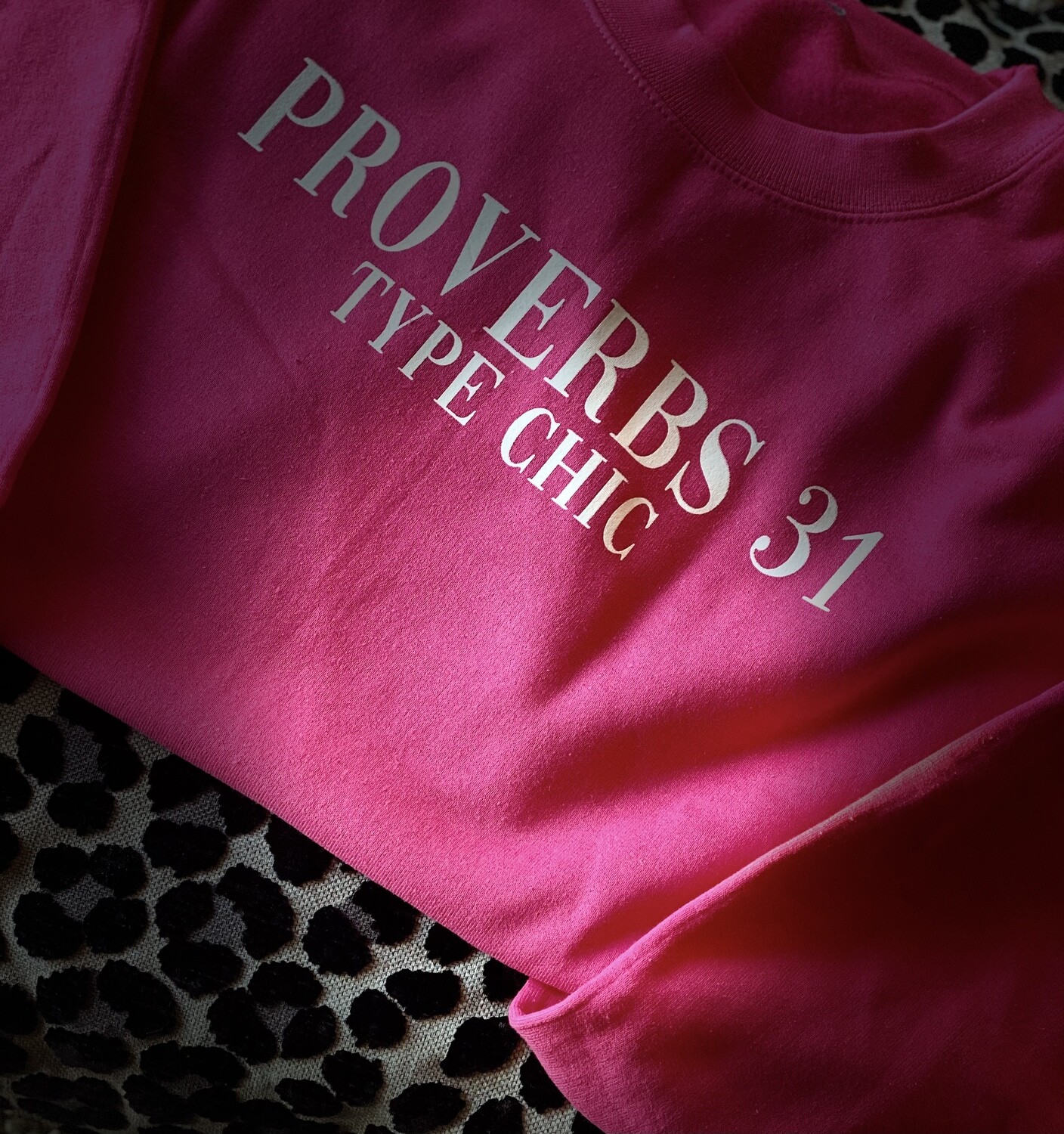 Proverbs 31 crew sweat.