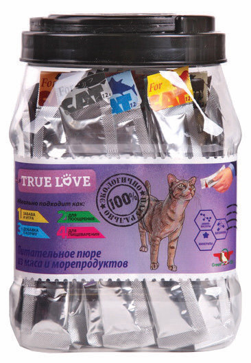 CAT MIX-A : Питательное пюре 7 видов : 70 шт х 12 гр (лосось + морской гребешок + теленок + цыпленок+ягненок + треска + тунец)