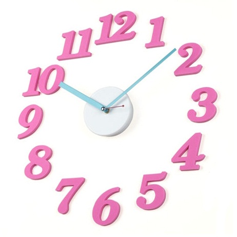 Moodne Seinakell DIY, Värvus | Color Option: roosa | pink