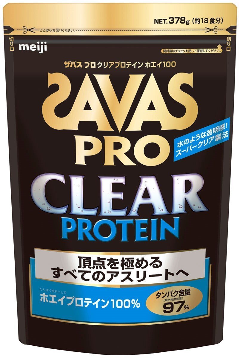 SAVAS PRO CLEAR PROTEIN Whey 100 (18 portions) 378g