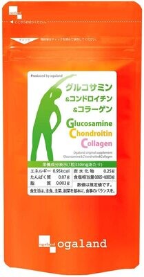 Glucosamine & Chondroitin & Collagen Supplement (90 days) 270tab.