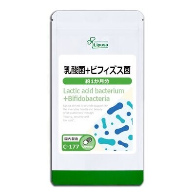 Lactic acid bacterium + Bifidobacteria (1 month) 60cap. 1bag.