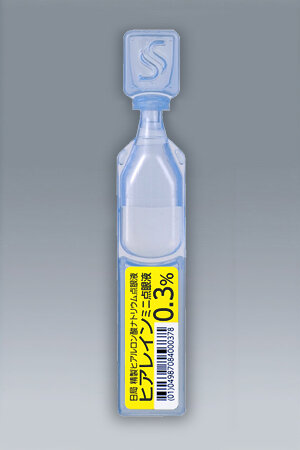 Hyalein Mini ophthalmic solution 0.3% 0.4ml 100pcs.