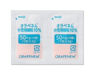 ORAPENEM FINE GRANULES 10％ FOR PEDIATRIC USE 0.5g 120pack.