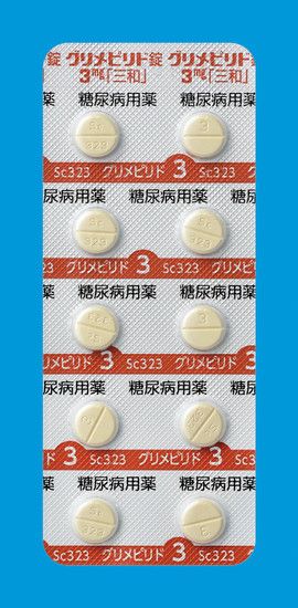 GLIMEPIRIDE TABLETS 3mg (Sanwa)
