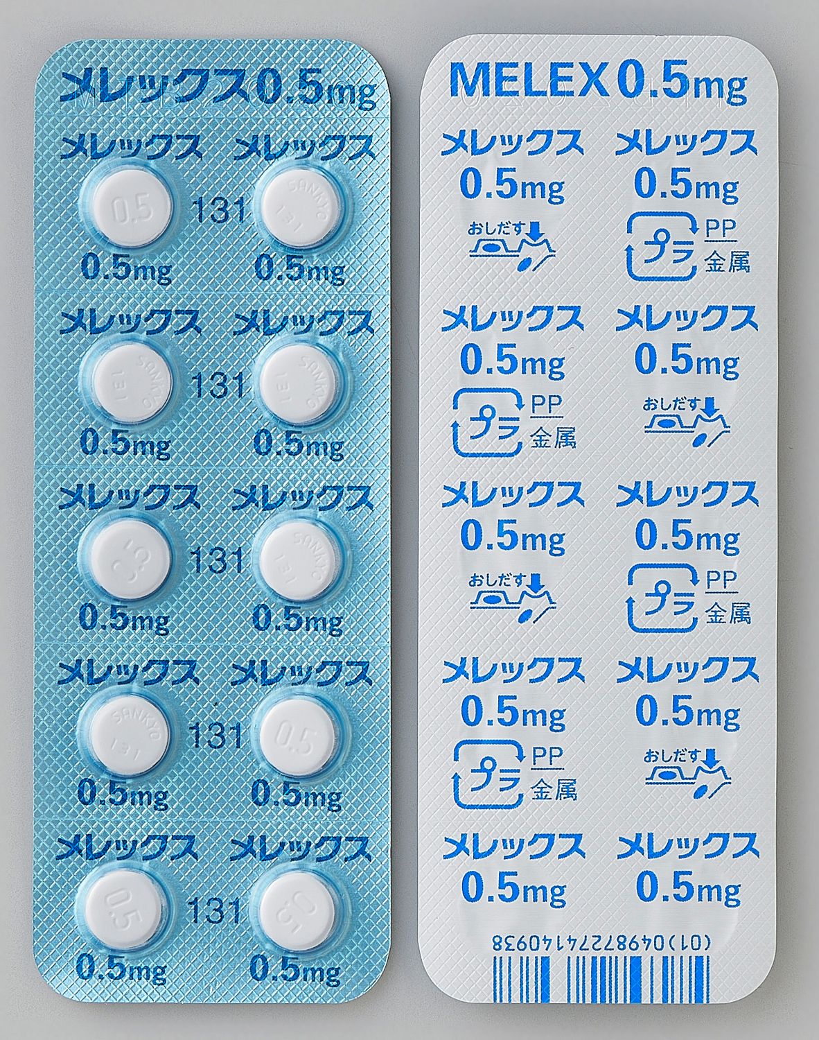 MELEX Tablets 0.5mg