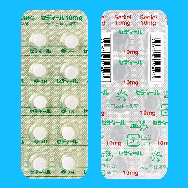 Sediel tab. 10mg