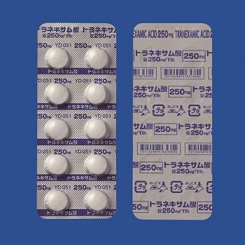 Tranexamic Acid 250mg (YD) tab.