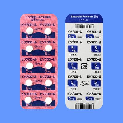 Bisoprolol Fumarate 5mg (Nichi-Iko) 100tab.