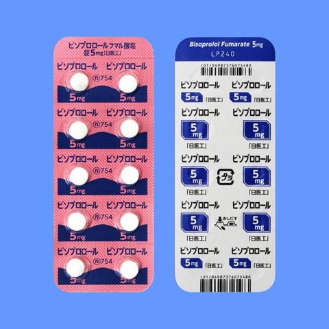 Bisoprolol Fumarate 5mg (Nichi-Iko) 100tab.