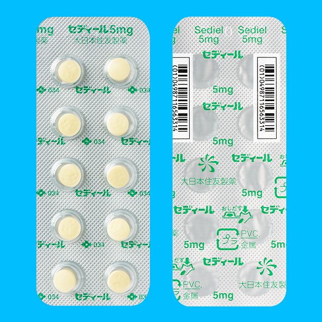 Sediel tab. 5mg