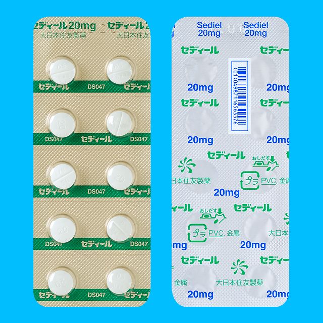 Sediel tab. 20mg