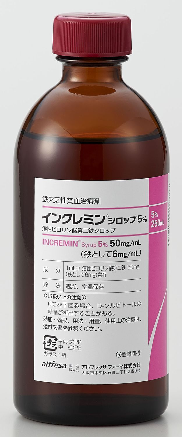 INCREMIN Syrup 5％ 250ml