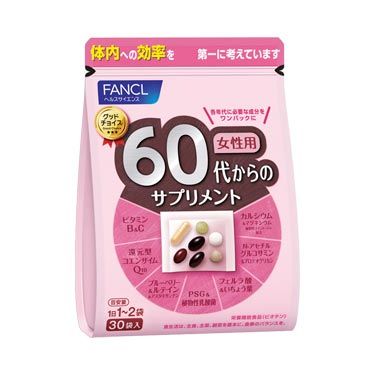 60's Supplement for Woman 30bag.