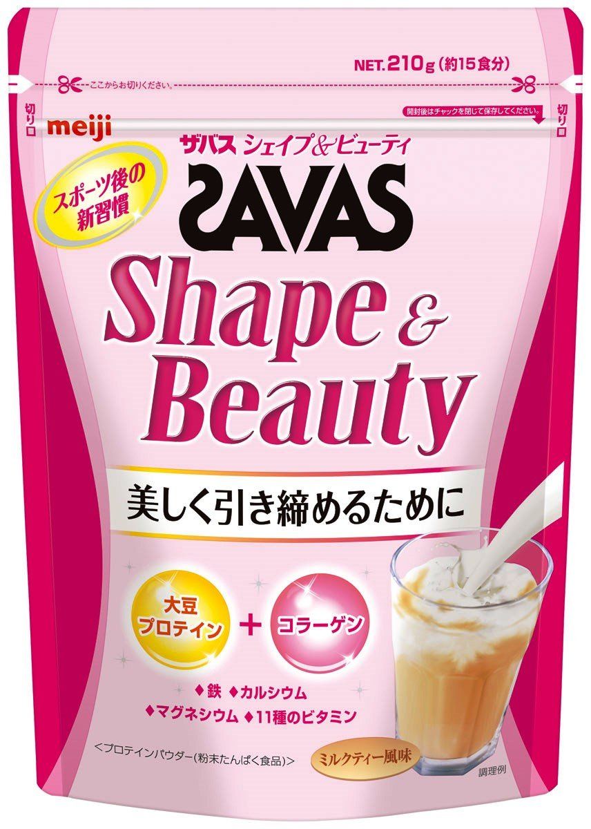 SAVAS SHAPE &amp; BEAUTY Milk Tea (15 portions) 210g