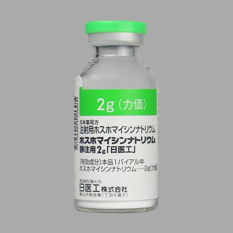 FOSFOMYCIN 2g (Nichi-Iko) 10vial.