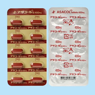 ASACOL tablets 400mg 100tab.