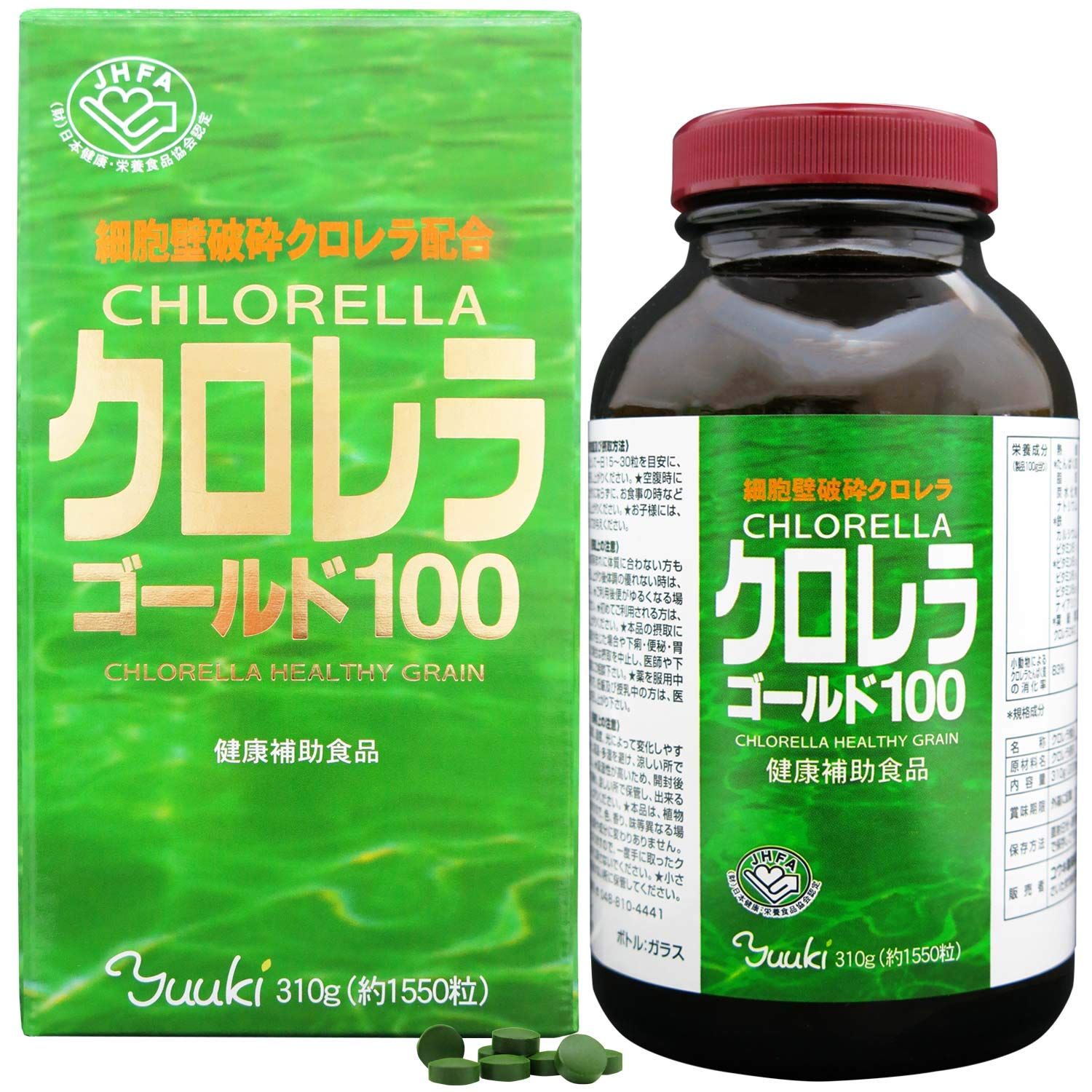 CHLORELLA GOLD 100 1550tab.