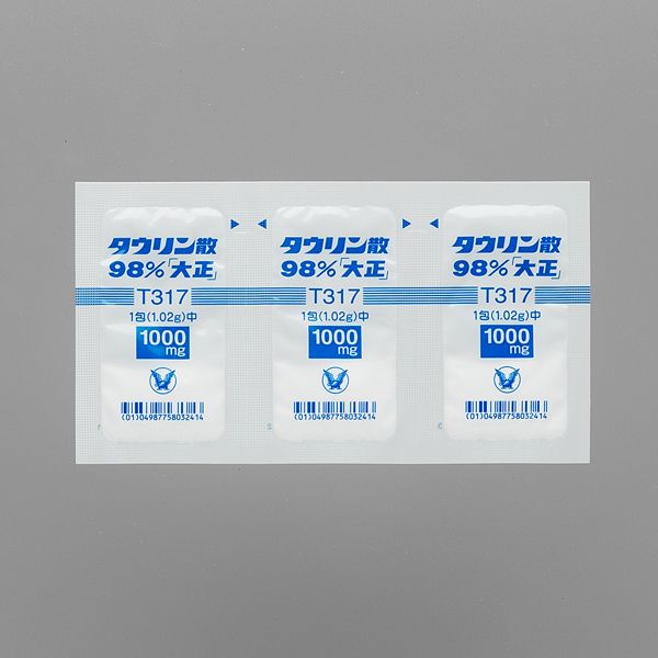 Taurine powder 98% (Taisho) 1.02g 90pack.