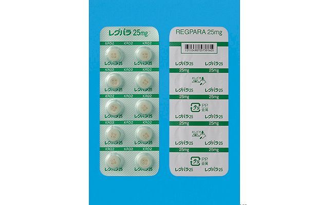 REGPARA TABLETS 25mg 100tab.