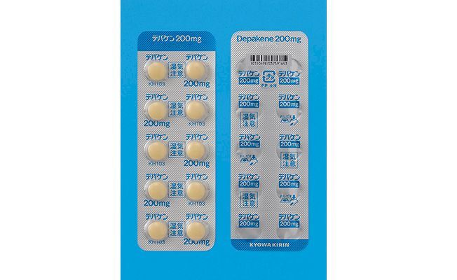 DEPAKENE Tablets 200mg 100tab.