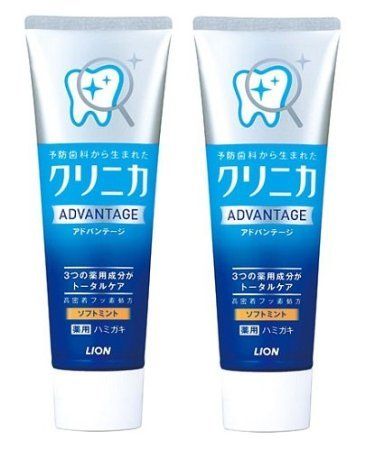 CLINICA ADVANTAGE SOFT MINT 130g 2pcs.