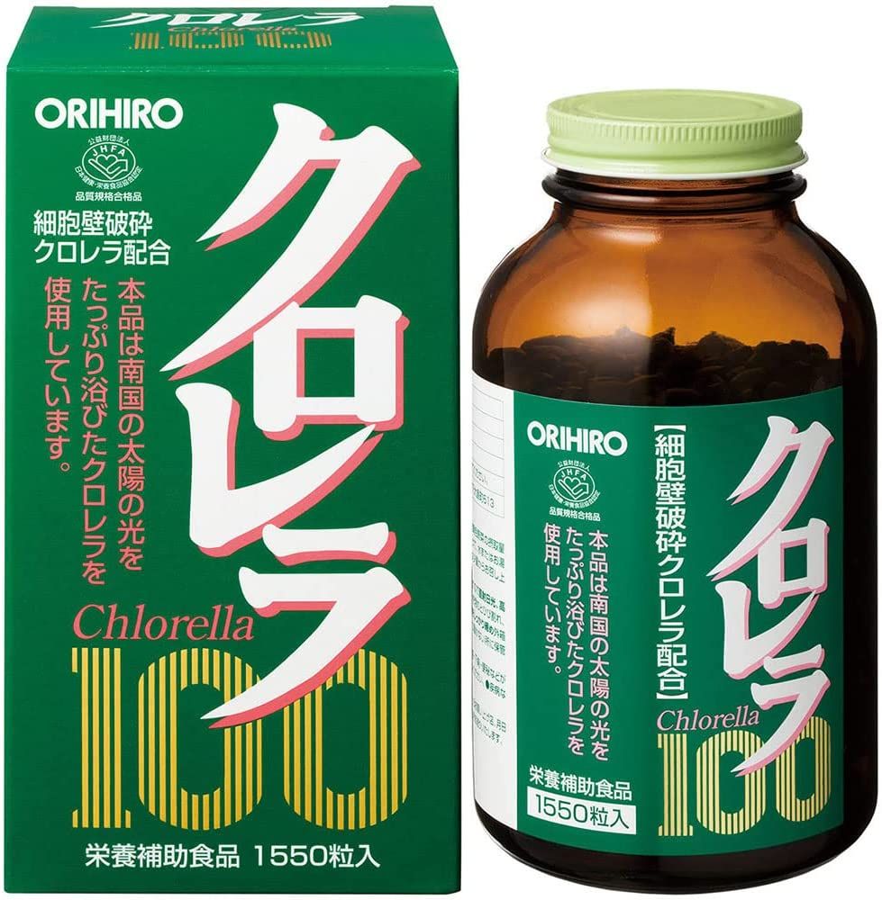 CHLORELLA 100 1550tab.