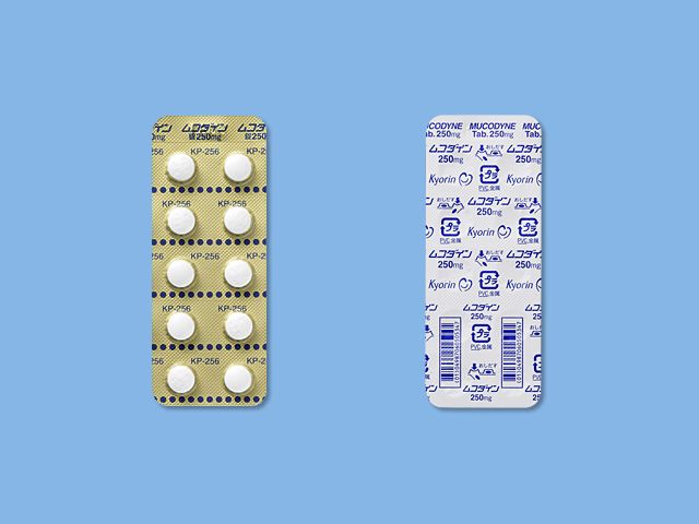 MUCODYNE Tablets 250mg 100tab.
