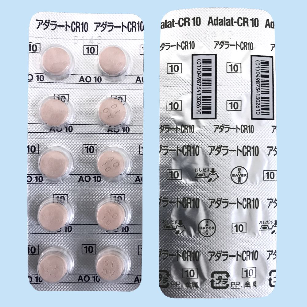 Adalat-CR10 100tab.