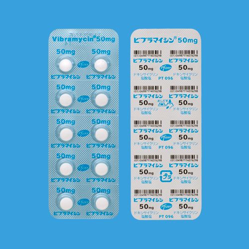 Vibramycin Tablets 50mg 100tab.