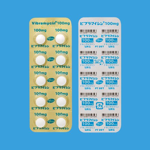 Vibramycin Tablets 100mg 100tab.