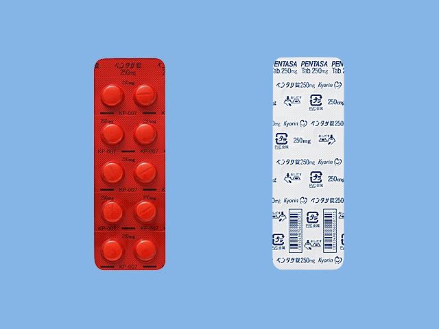 PENTASA Tablets 250mg 100tab.