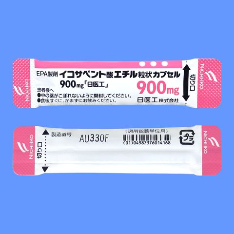 ETHYL ICOSAPENTATE Granular Capsules 900mg (Nichi-Iko) 420pack.