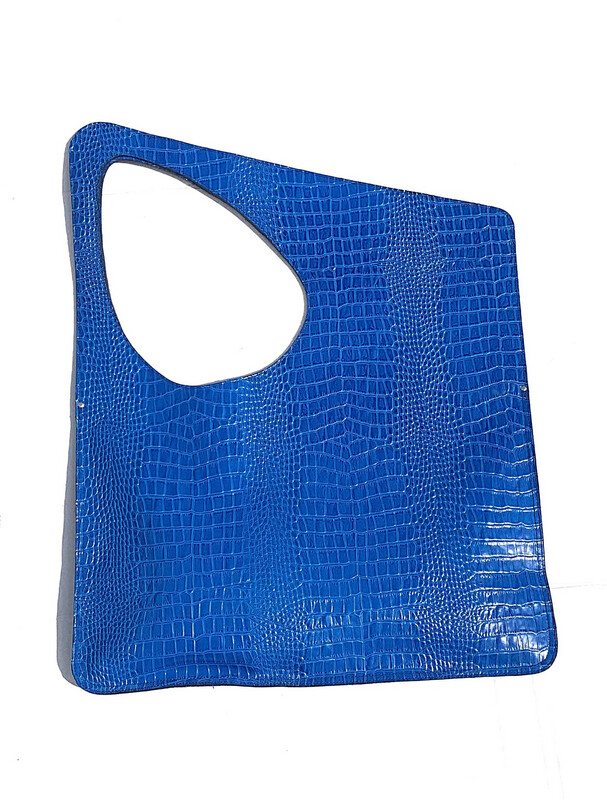 Try-Angle Sapphire Croc