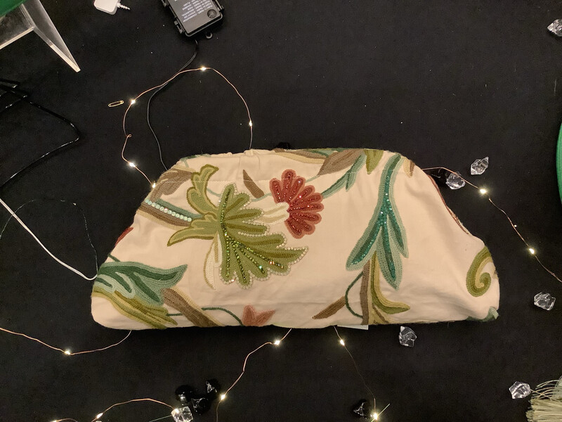Inspired Vintage Clutch: Vintage Garden Boss (Small)