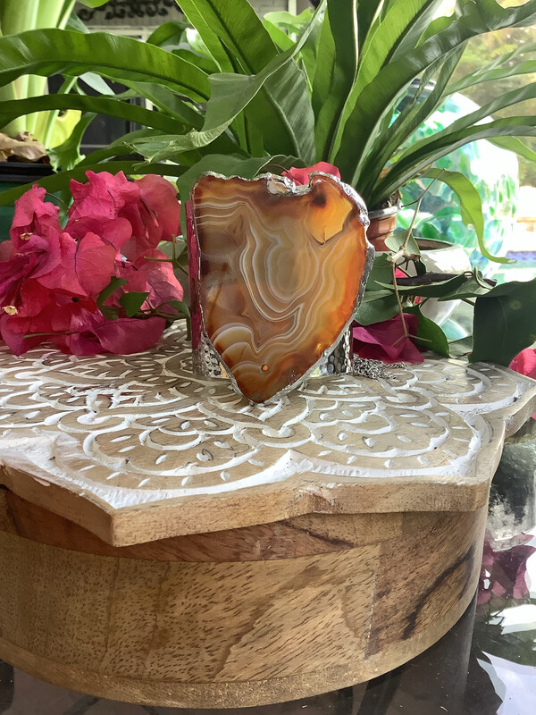 Agate Cuff Beige