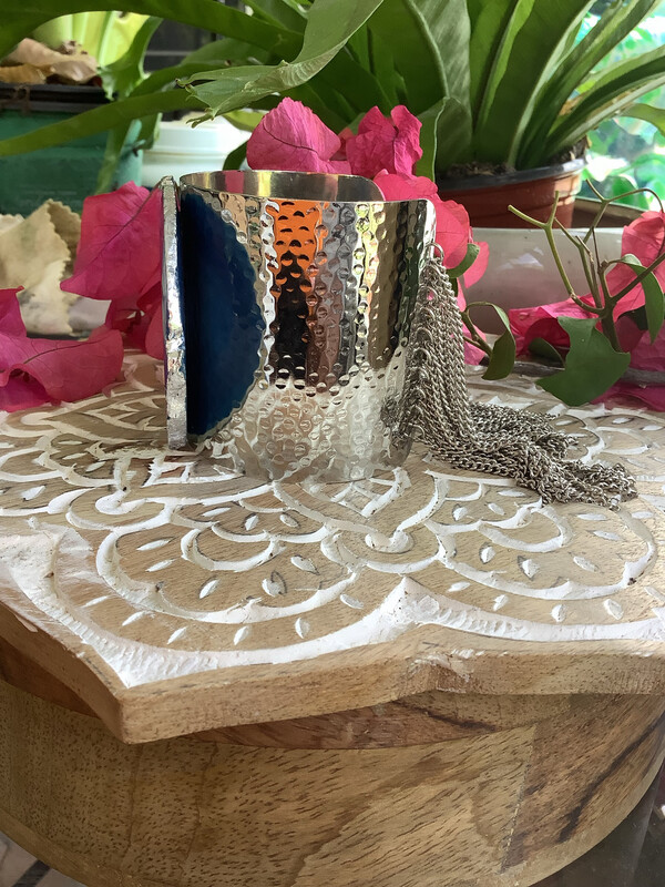 Agate Cuff Blue 
