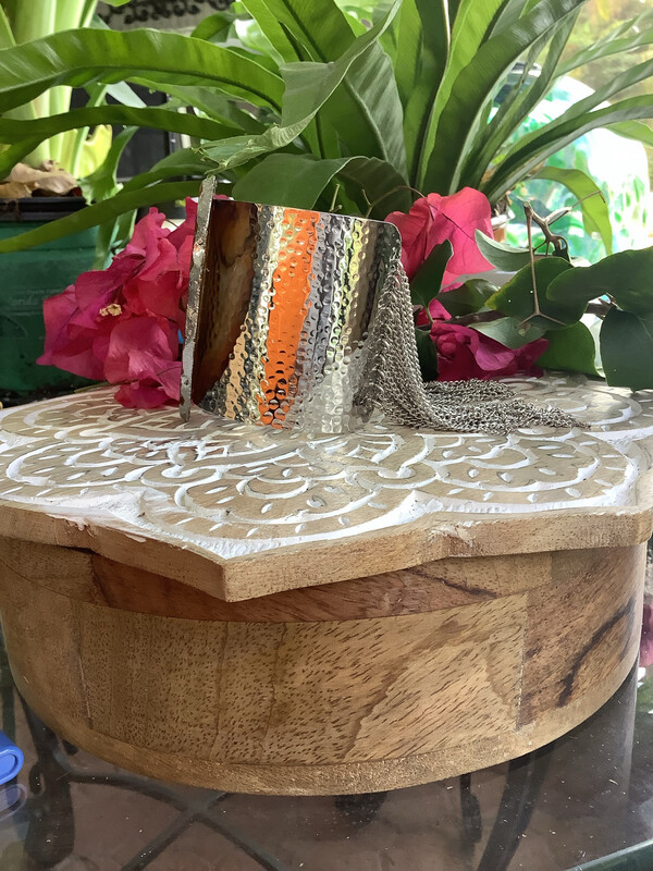Agate Cuff Beige