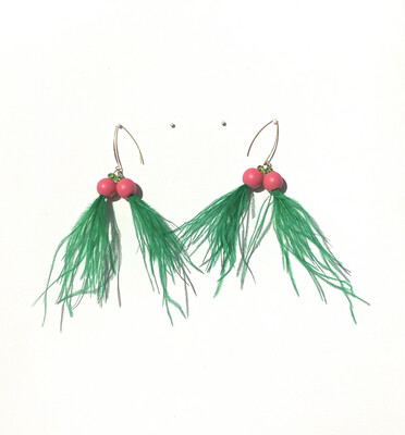 Green and Pink (GAP) Earring 