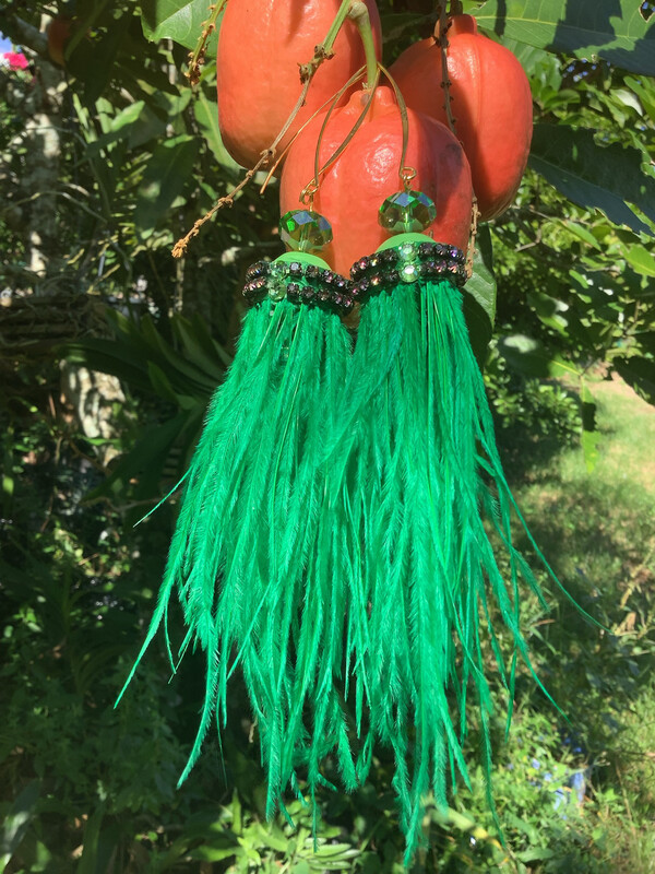Vintage Green Earrings