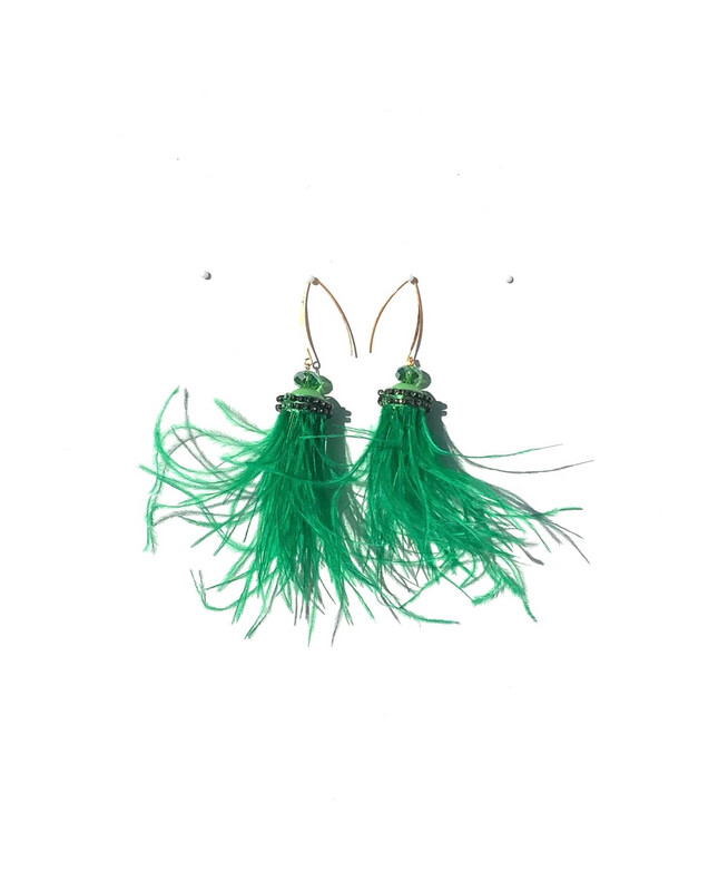 Vintage Green Earrings