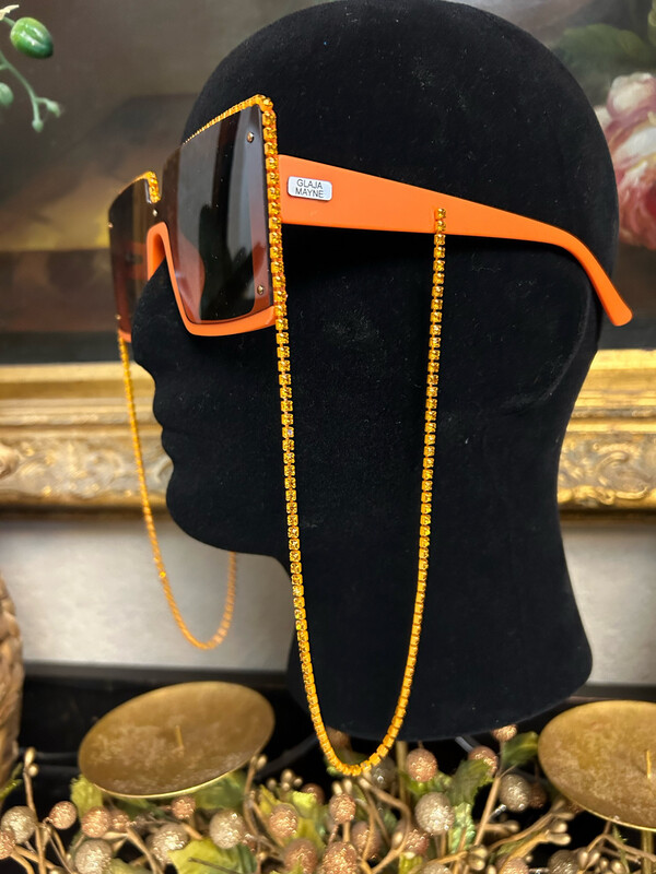 Orange Dazzle Sunglasses