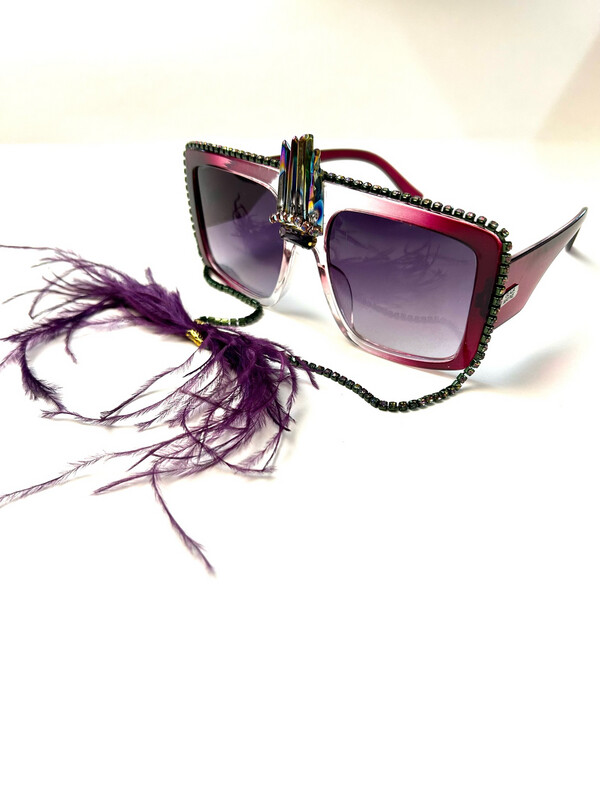 Purple Crown Sunglasses