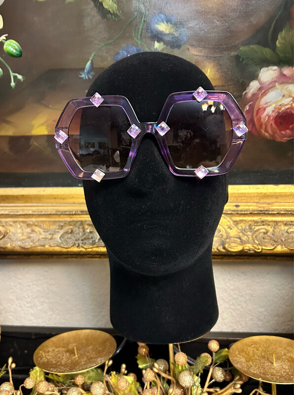 Purple Dazzle Sunglasses