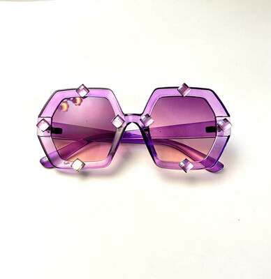 Purple Dazzle Sunglasses