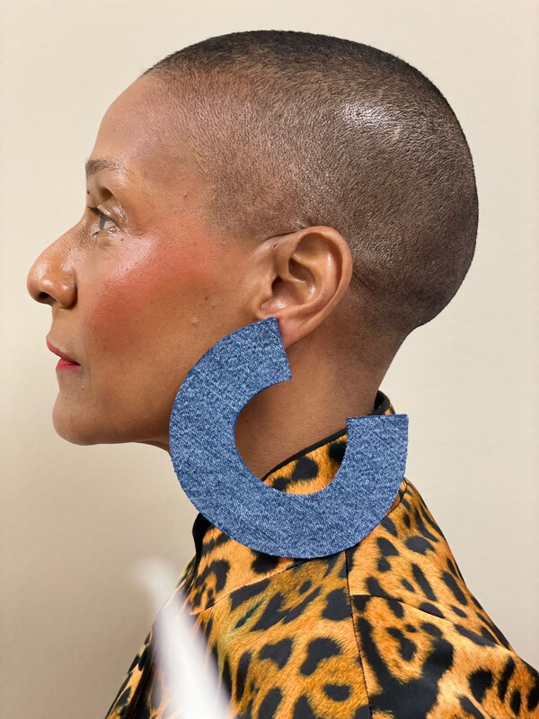 Option Jeans Earrings Large