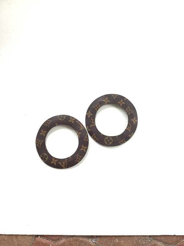 Option “O” LV Earrings Large